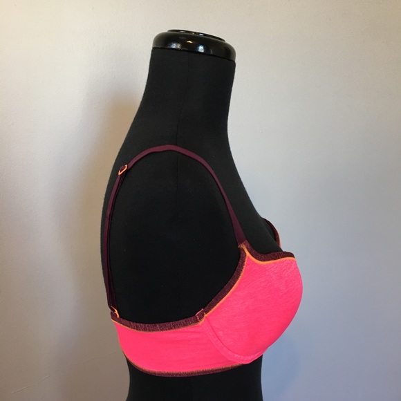 Victoria's Secret Neon Shimmer Balconet Bra, 32DD - Picture 3 of 10